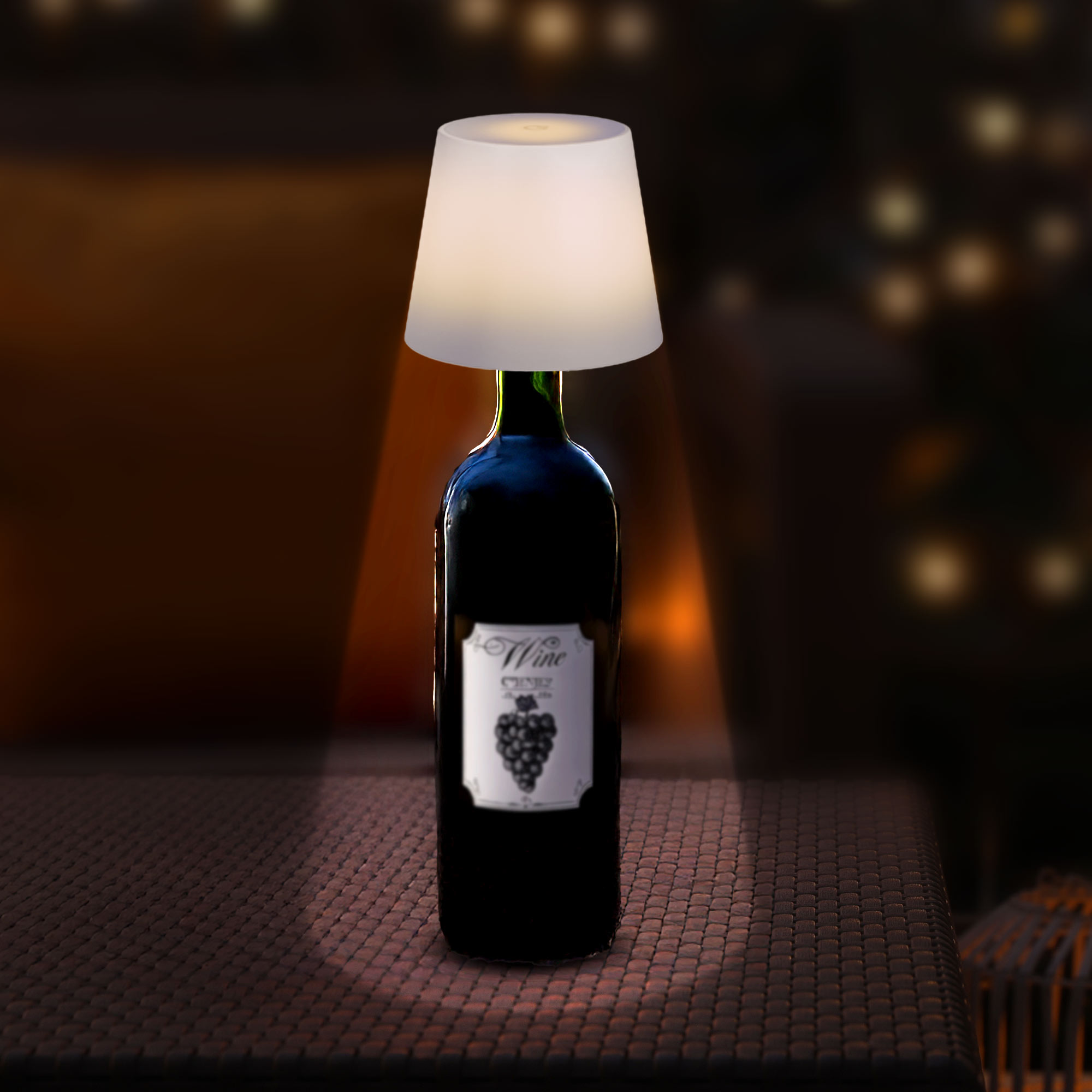 Flaschenaufsatz - LED Flaschenlampe