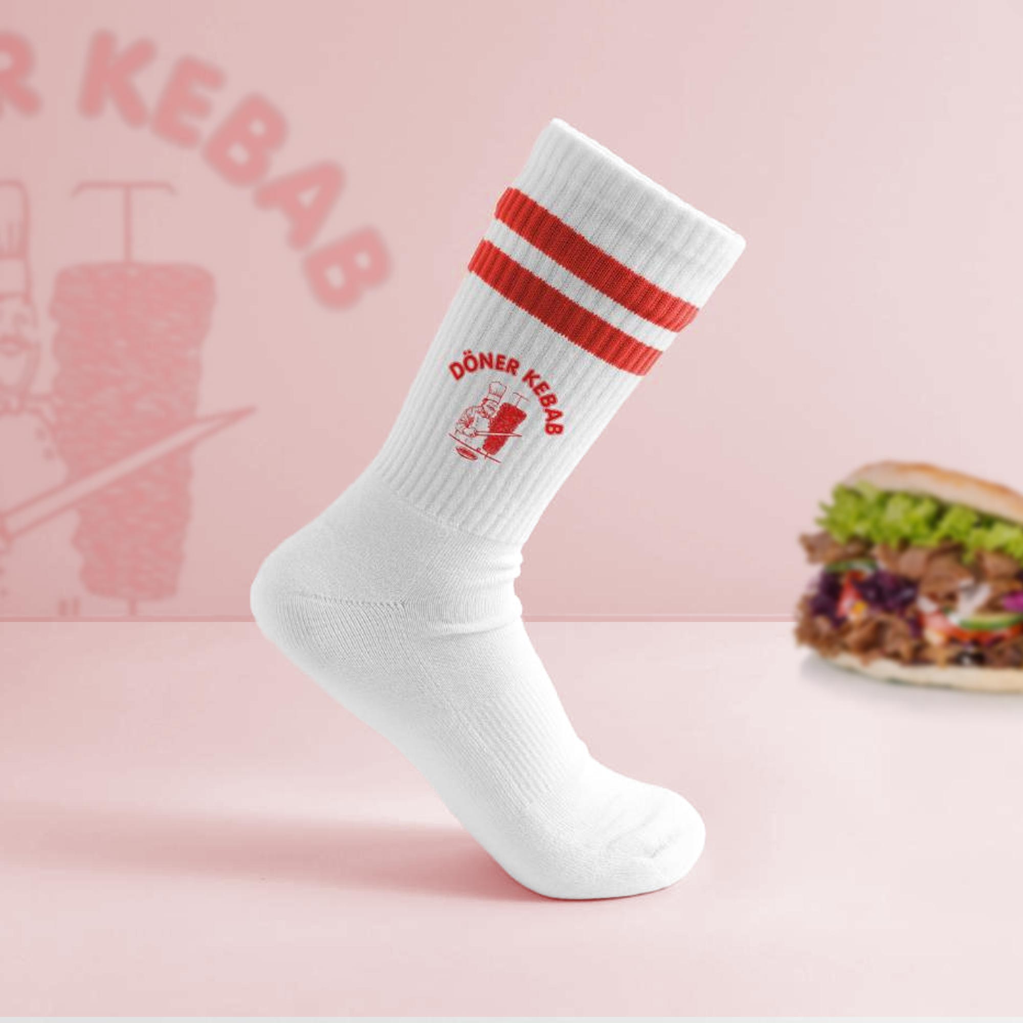 Tennissocken Döner Kebab – Für stylishe Fast-Food-Fans