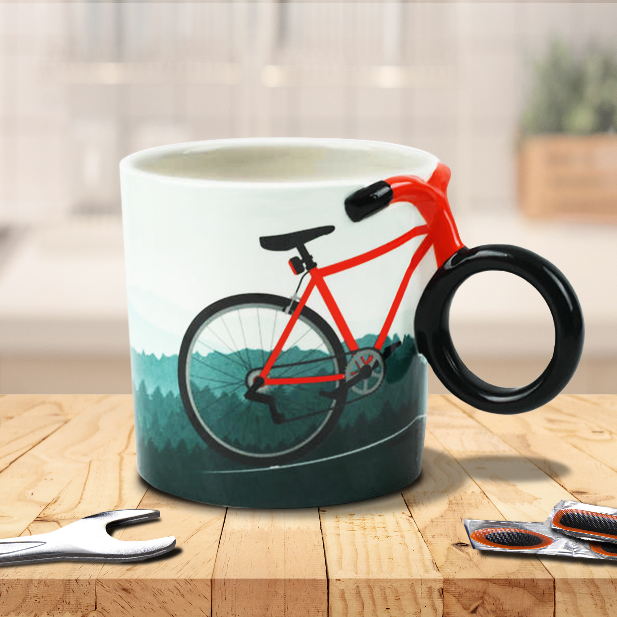 Fahrrad Kaffeetasse Fahrrad Kaffeetasse