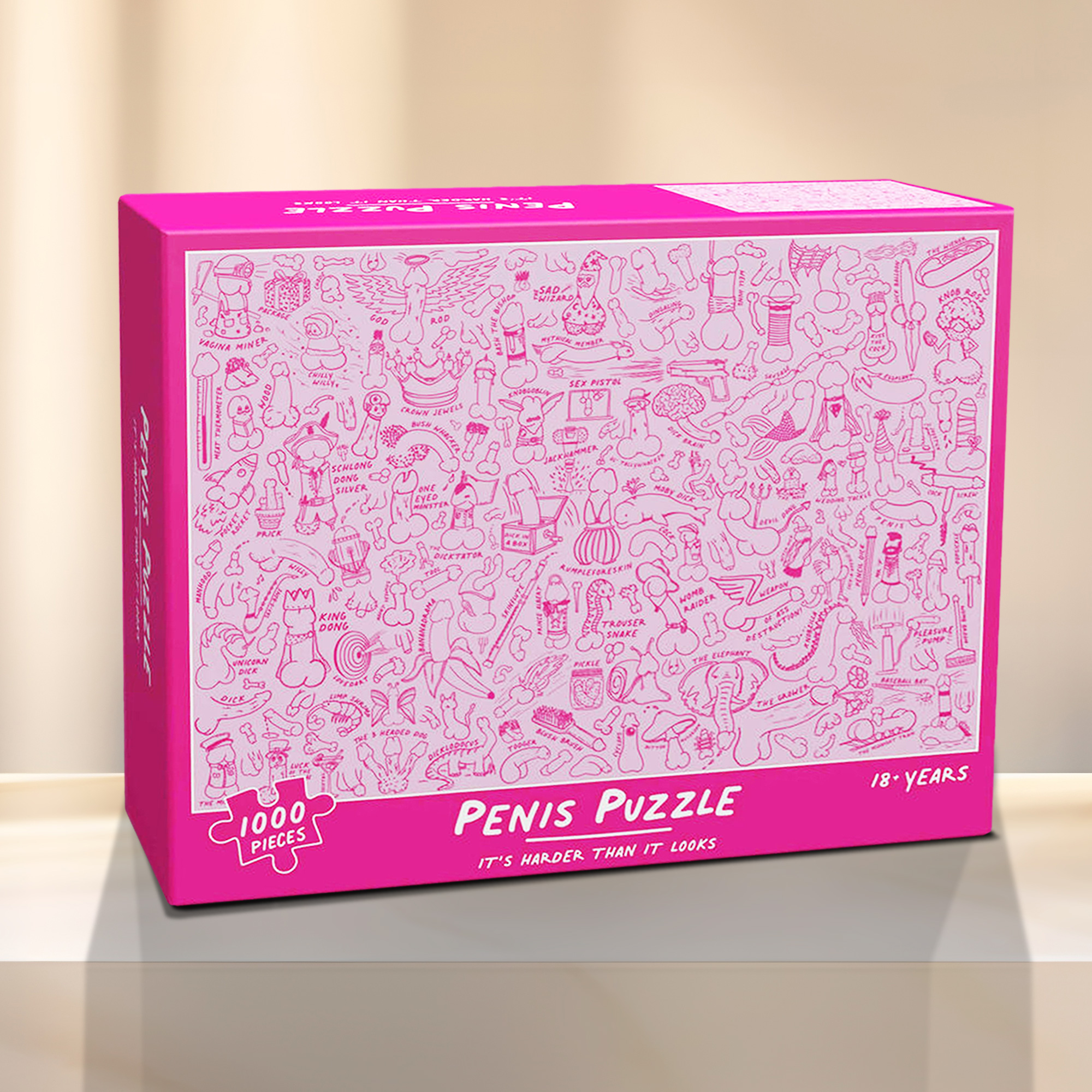 Penis Puzzle - 1000 Stück