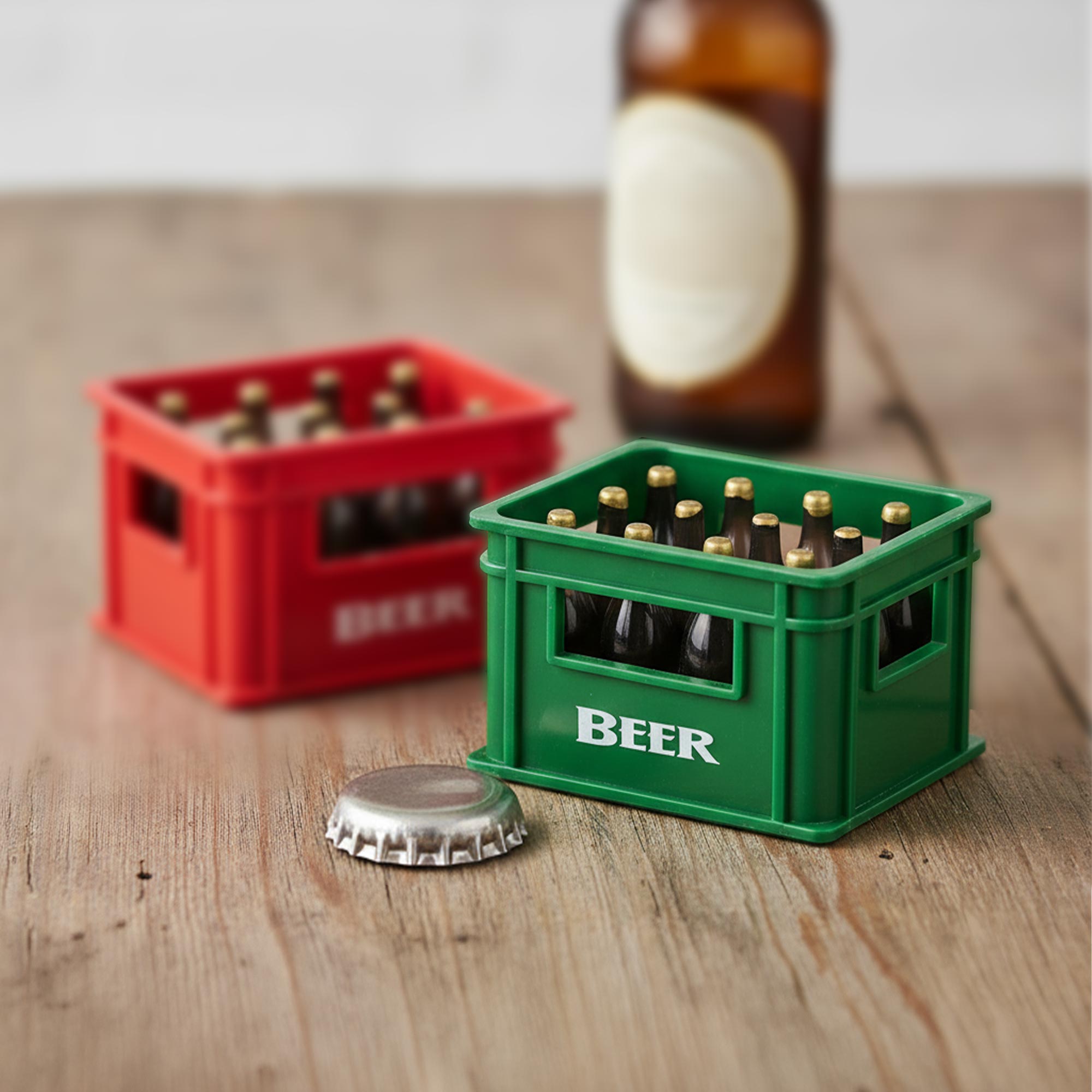 Flaschenöffner Bierkiste - Bieröffner mit Magnet Flaschenöffner Bierkiste - Bieröffner mit Magnet