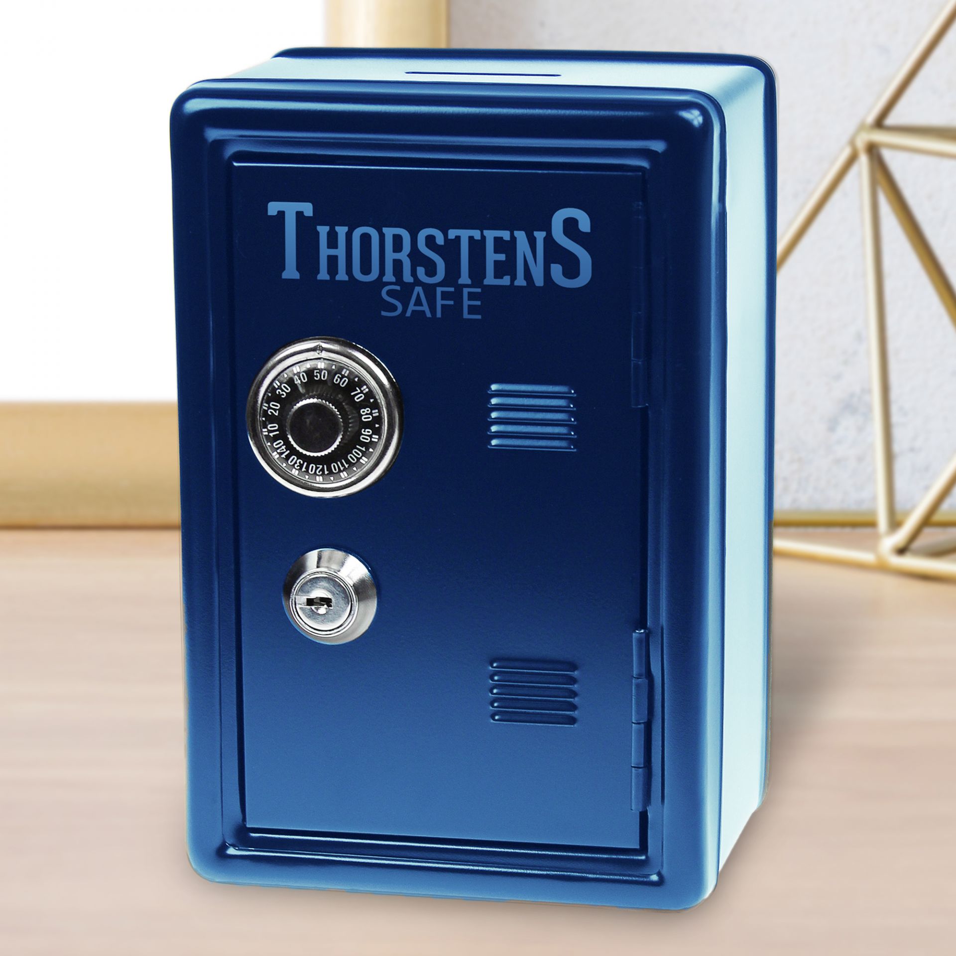 Blaue Spardose - Tresor Blaue Spardose - Tresor
