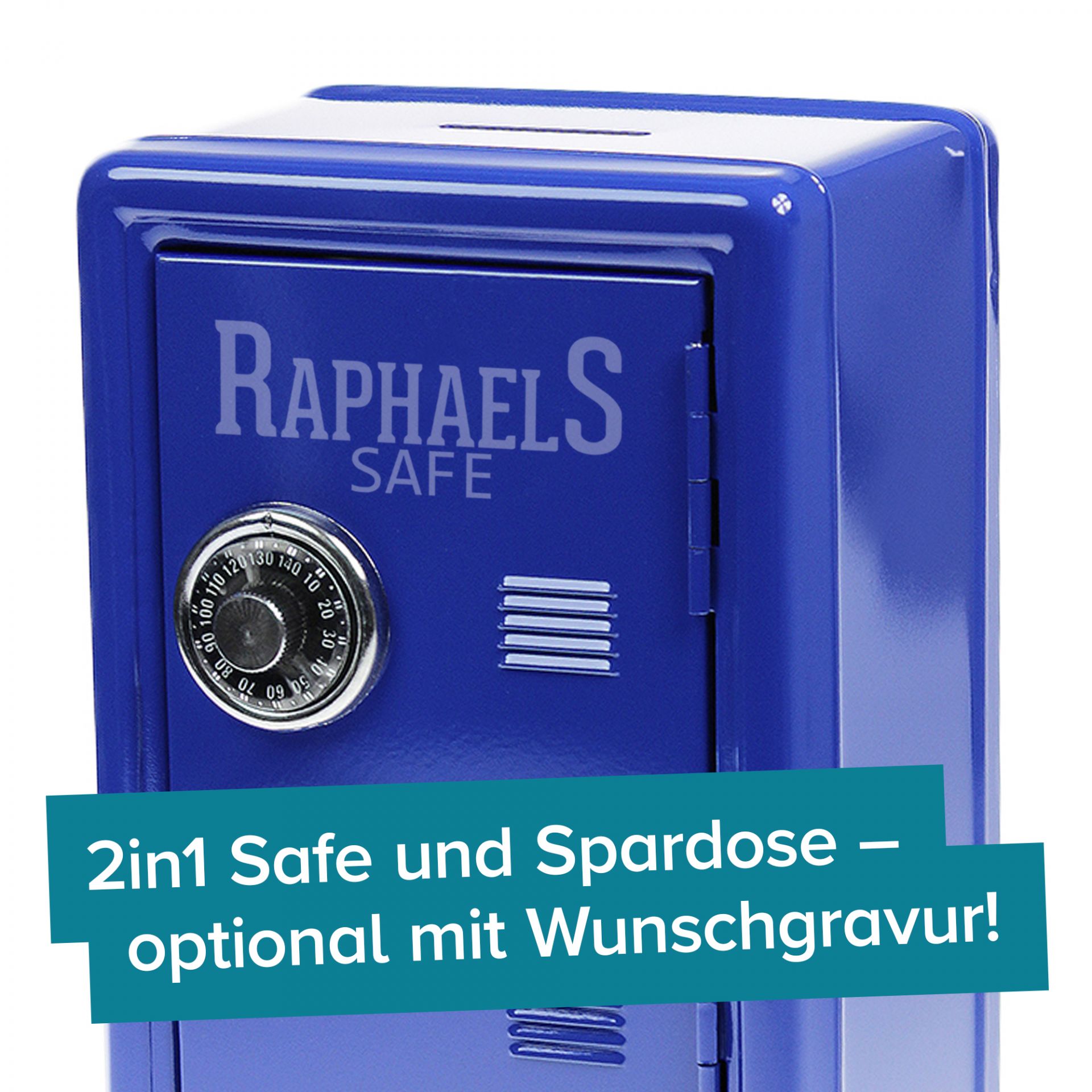 Blaue Spardose - Tresor