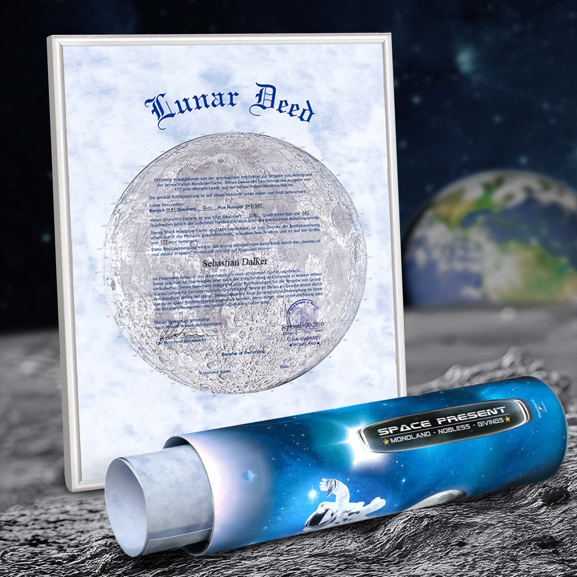 Mond Grundstück Mond Grundstück